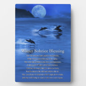 Winterzonnewende Zegeningen Yule Decoraties Fotoplaat (voorkant)