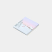 winterzonsondergang post-it® notes (Schuin)