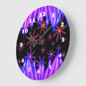 Winterzweten wandklok grote klok (Hoek)