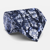 Wintry Abstract Stropdas (Opgerold)