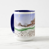 Wintry Mix Mug Mok (Voorkant links)