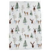 Wintry Wonderland 3 Christmas Holiday Sac cadeau (Devant)