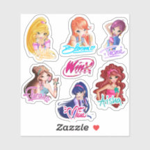 Winx Club Meisjes Stickers