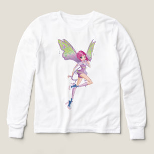 "Winx Techna Graphic Tee - Smart & élégant Fairy V