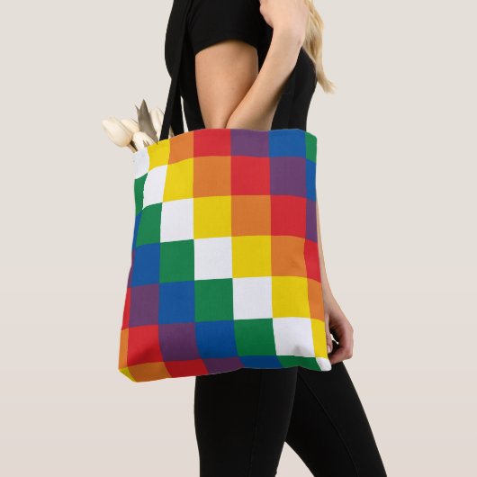 Wiphala Tote Bag (Dichtbij)