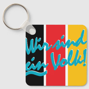 WIR SIND EIN VOLK! SLEUTELHANGER