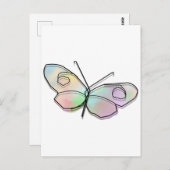 Wire Butterfly Briefkaart (Voorkant / Achterkant)