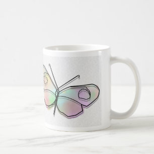 Wire Butterfly Koffiemok