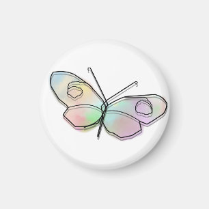 Wire Butterfly Magneet