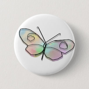 Wire Butterfly Ronde Button 5,7 Cm