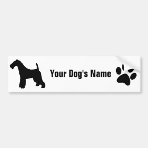 Wire Fox rier ワ ー・ォ イ ッヤ Term フ Bumpersticker