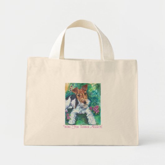 Wire Fox Terrier Bag Mini Tote Bag (Voorkant)