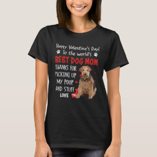 Wire Fox Terrier Best Dog Mam Valentijnsdag Funny T-shirt