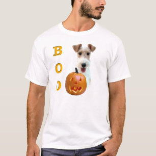Wire Fox Terrier Boo T-shirt