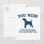 Wire Fox Terrier Briefkaart (Voorkant / Achterkant)