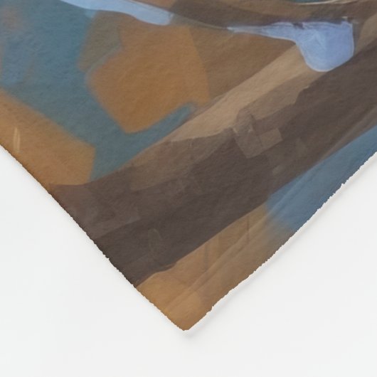 Wire Fox Terrier Hardloopsneeuw met kerst Pet Fleece Deken (Hoek)