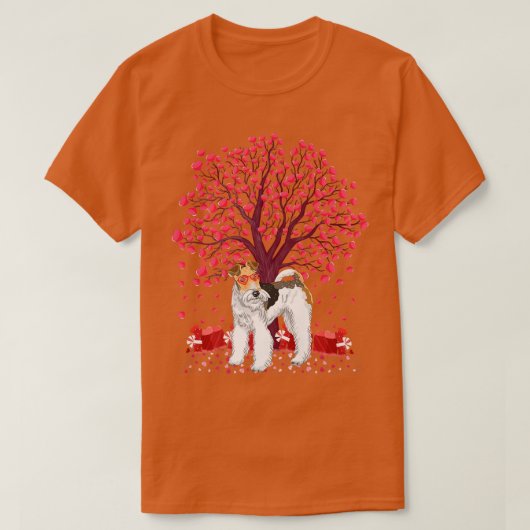 Wire Fox Terrier Lover Funny Wire Fox Terrier Vale T-shirt (Design voorkant)