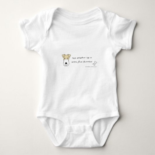 Wire Fox Terrier - Meer Romper (Voorkant)