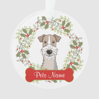 Wire Fox Terrier Ornament