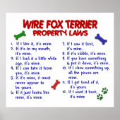 WIRE FOX TERRIER PL2 POSTER (Voorkant)