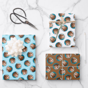 Wire Fox Terrier Puppy Schilderij driekleur Dog Ar Inpakpapier Vel