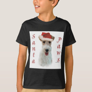 Wire Fox Terrier Sinterklaas Pootjes T-shirt