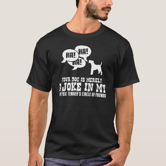 Wire Fox Terrier T-shirt (Voorkant)