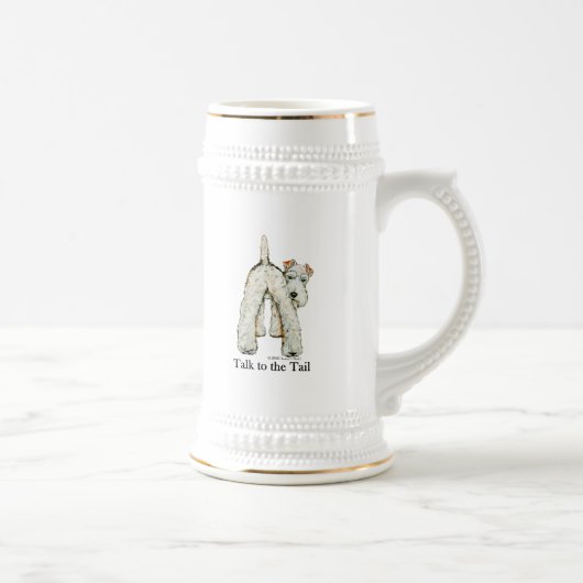 Wire Fox Terrier Tail Bierpul (Rechts)