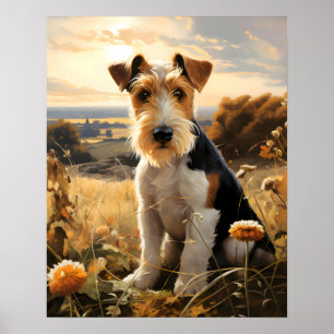 Wire Hair Fox Terrier Poster