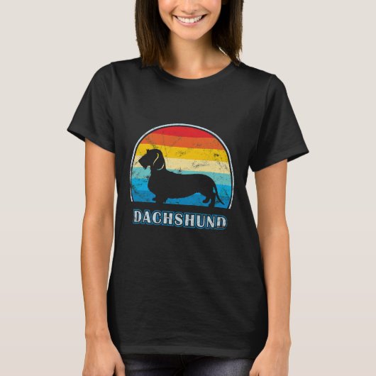 Wire Haire Dachshund  Dog T-shirt (Voorkant)