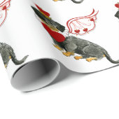 Wire Haire Dachshund Gift Wrap Cadeaupapier (Rol Hoek)