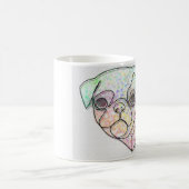 Wire Pug Koffiemok (Center)