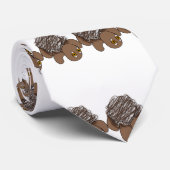 Wire Shell Turtle Stropdas (Opgerold)