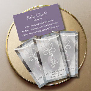 Wire Wrap Jewelry Designer Ketting Visitekaartje