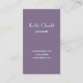 Wire Wrap Jewelry Designer Visitekaartje (Achterkant)