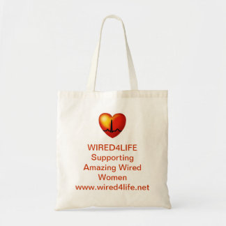 Wired canvas tas