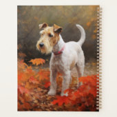 Wirefox Terrier en Feuilles d'Automne Tomber Inspi (Dos)