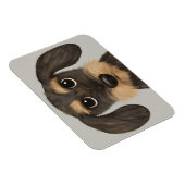 Wirehaered Dachshund | Cute Cartoon Dog Teckel Magneet (Rechterzijde)