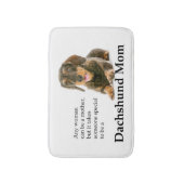 Wirehaered Dachshund Mam Bath Mat (Voorkant Verticaal)