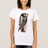 Wirehaered Dachshund puppy T-shirt (Voorkant)