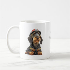 Wirehaered Dachshund Rescuer Koffiemok