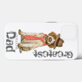 Wirehaered Pointing Griffon Dad Case-Mate iPhone Case (Achterkant (horizontaal))