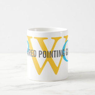 Wirehaered Pointing Griffon Monogram Koffiemok