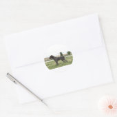 Wirehaered Pointing Griffon Sticker (Envelop)
