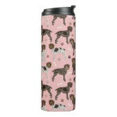 Wirehaered Pointing Griffon Thermosbeker (Gedraaid links)