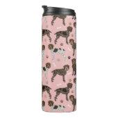 Wirehaered Pointing Griffon Thermosbeker (Geroteerd rechts)