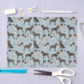 Wirehaered Pointing Griffon Tissuepapier (Craft)