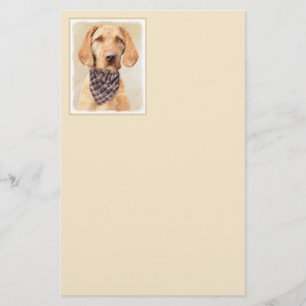 Wirehaered Vizsla-schildering - Cute Original Dog  Briefpapier