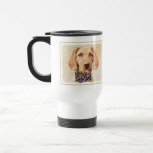 Wirehaered Vizsla-schildering - Cute Original Dog Reisbeker