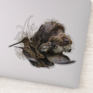 Wirehaire Pointing Griffon, Woodcock-jacht Sticker